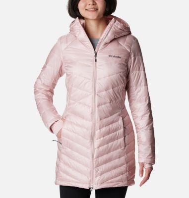Pink Thickened Textured Long-sleeve Zip Jackets for Mom and Me
