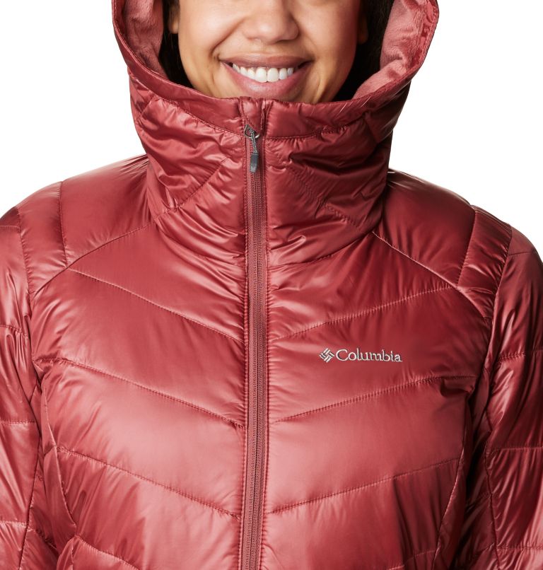 Manteau mi-long Joy Peak pour femme, Color: Beetroot, image 4