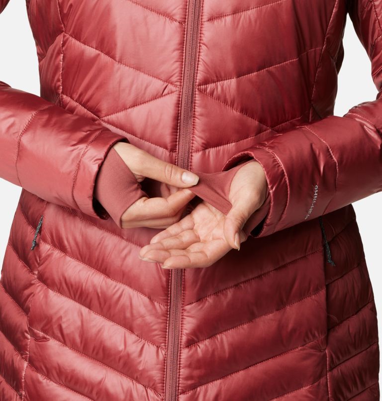 Manteau mi-long Joy Peak pour femme, Color: Beetroot, image 7
