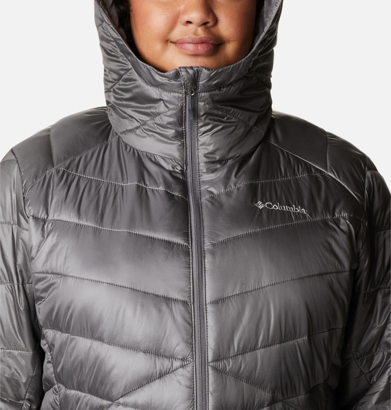 Women's Joy Peak™ Mid Insulated Hooded Jacket - Plus Size 4