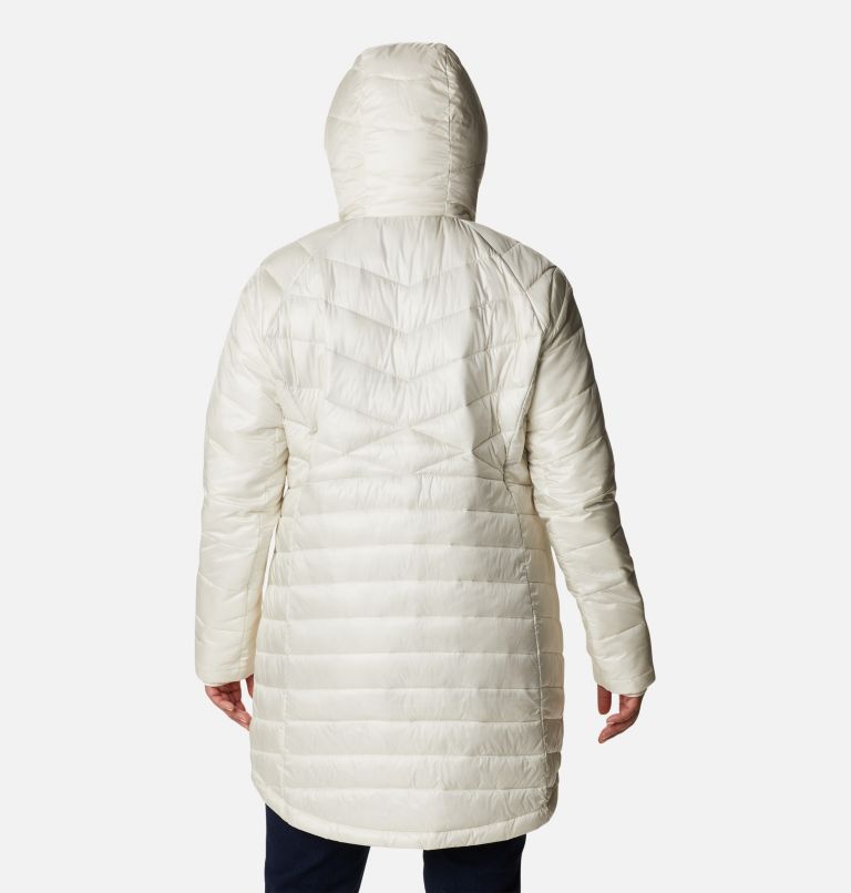 Women's Joy Peak Mid Insulated Hooded Jacket - Plus Size, Color: Chalk, image 2