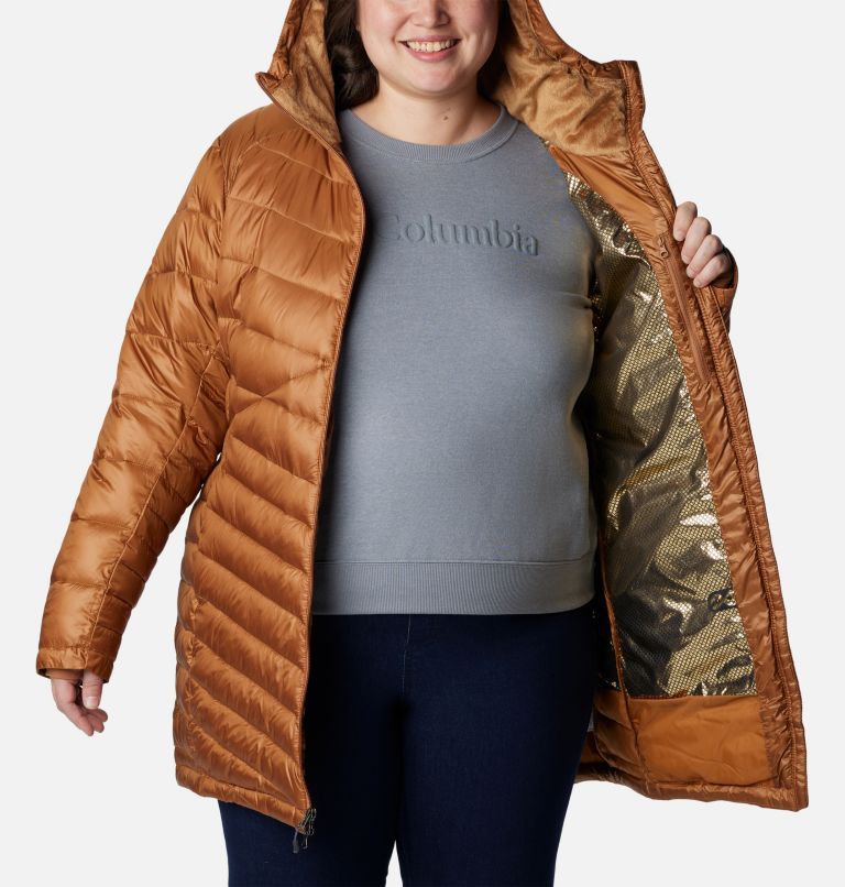 Women s Joy Peak Mid Insulated Hooded Jacket Plus Size