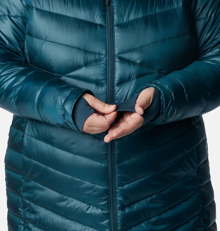 Women's Joy Peak Mid Insulated Hooded Jacket - Plus Size, Color: Night Wave, image 7