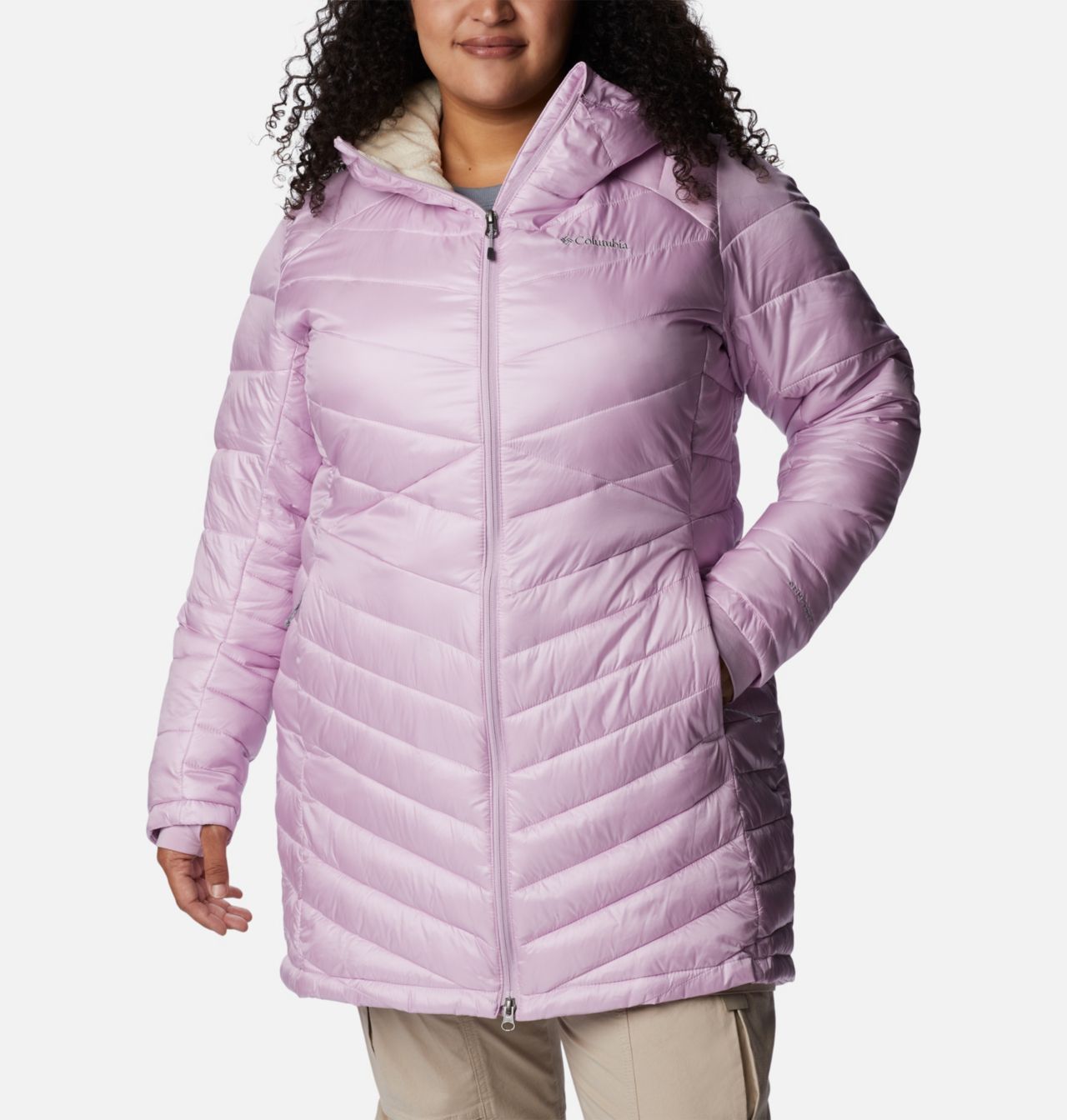 Women's Joy Peak™ Mid Insulated Hooded Jacket - Plus Size 1