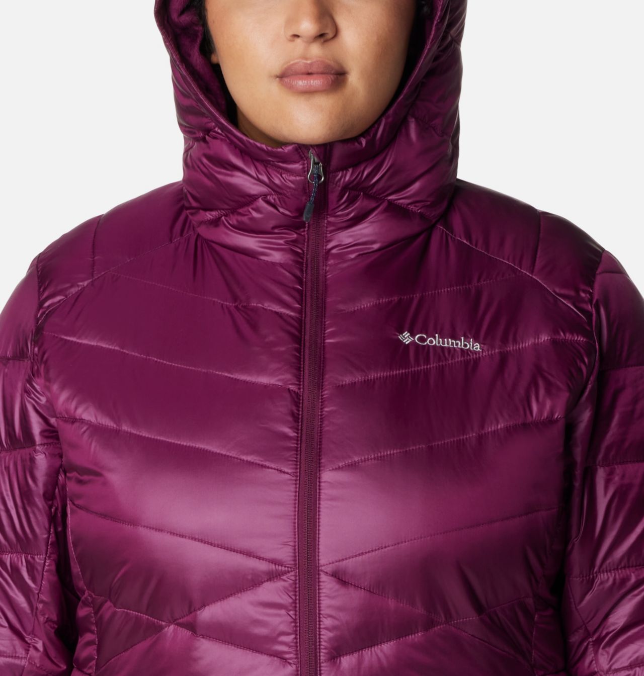 Women's Joy Peak™ Mid Insulated Hooded Jacket - Plus Size 4