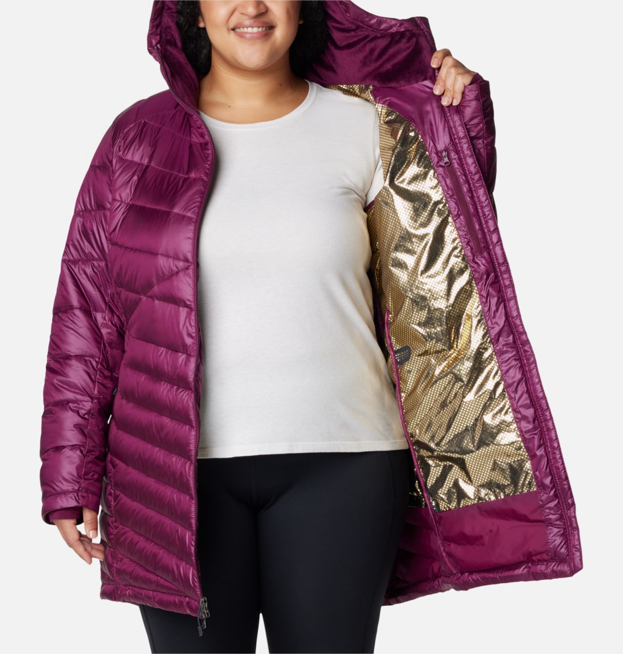 Women's Joy Peak™ Mid Insulated Hooded Jacket - Plus Size 5