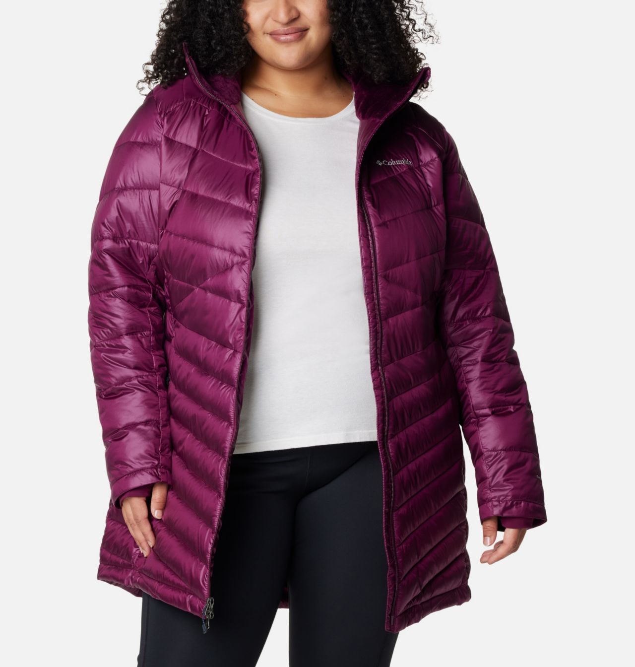 Women's Joy Peak™ Mid Insulated Hooded Jacket - Plus Size 8
