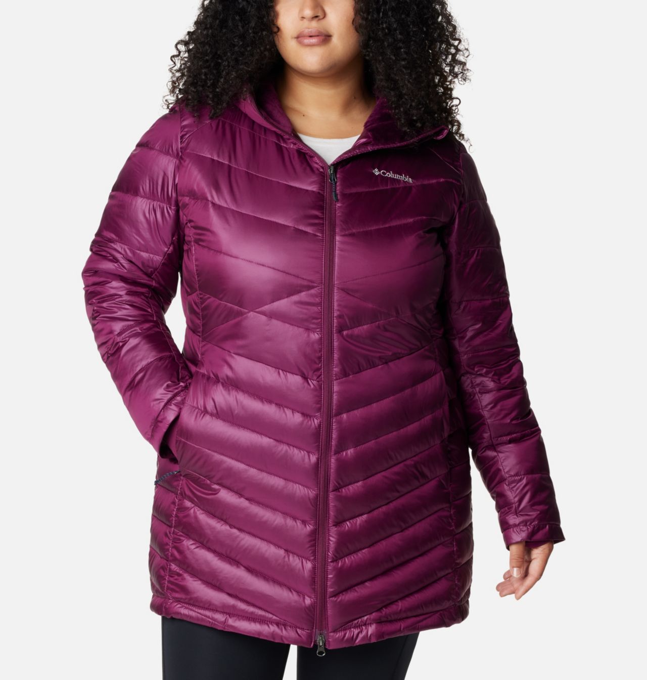 Women's Joy Peak™ Mid Insulated Hooded Jacket - Plus Size 1