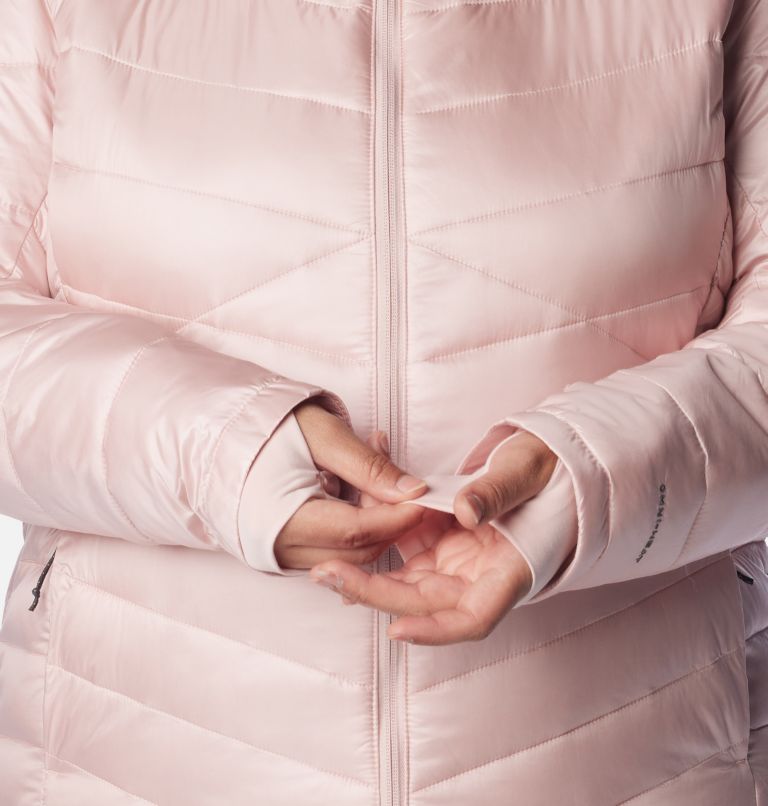 Joy Peak Mid Jacket | 626 | 1X, Color: Dusty Pink, image 7