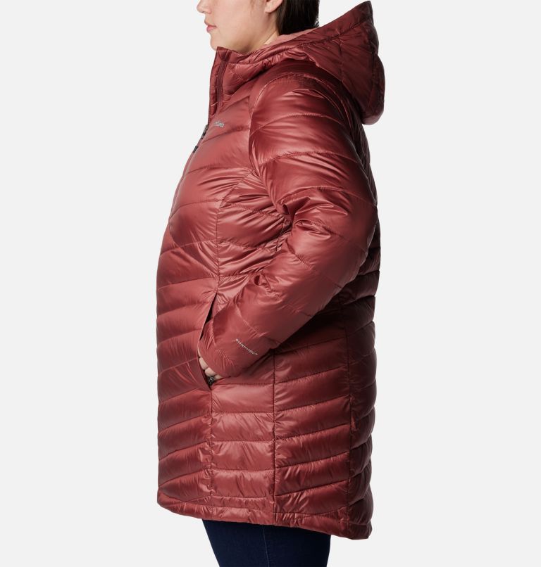 Joy Peak Mid Jacket | 679 | 1X, Color: Beetroot, image 3