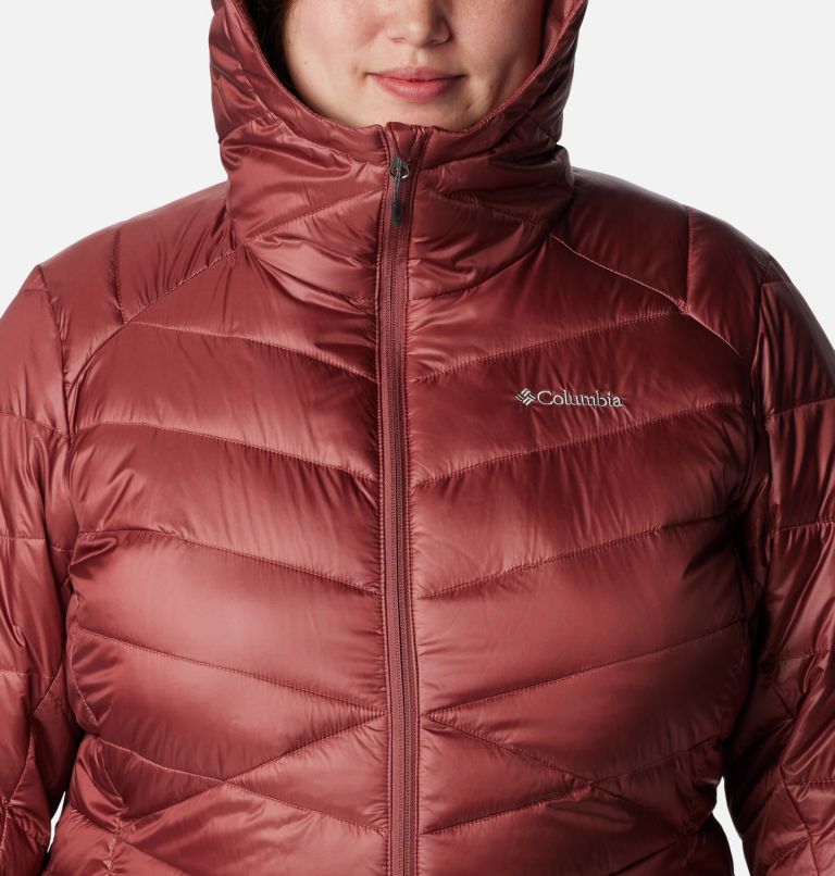 Joy Peak Mid Jacket | 679 | 1X, Color: Beetroot, image 4