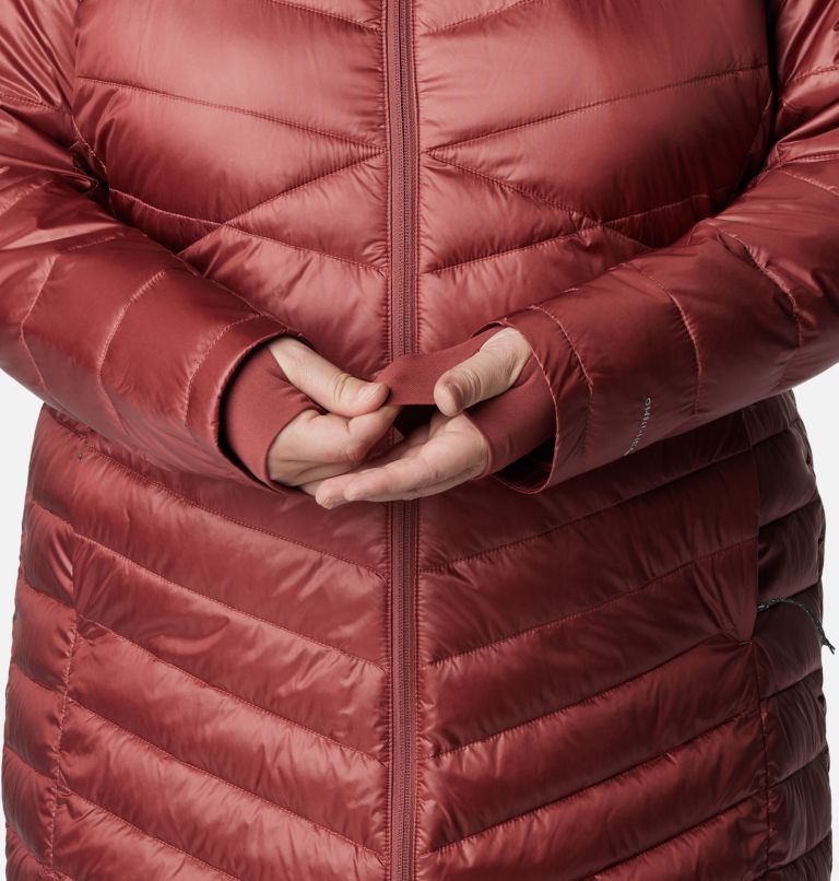 Joy Peak Mid Jacket | 679 | 1X, Color: Beetroot, image 7