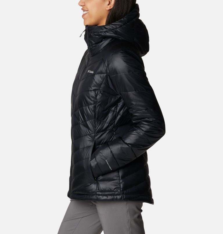 Thumbnail: Women's Joy Peak Omni-Heat Infinity Insulated Hooded Jacket, Color: Black, image 3