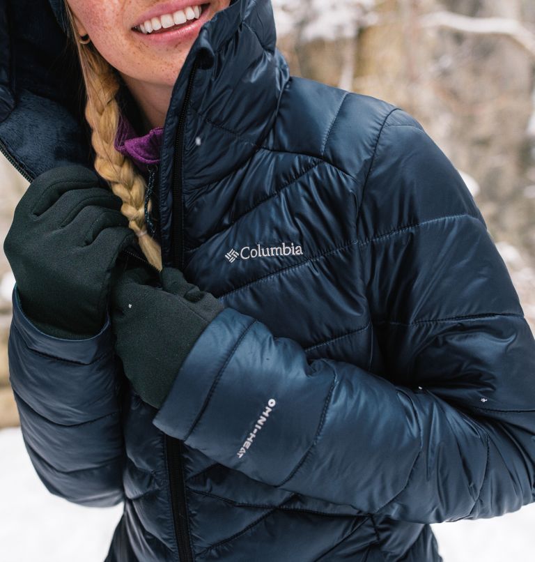Women's Joy Peak Omni-Heat Infinity Insulated Hooded Jacket, Color: Black, image 10