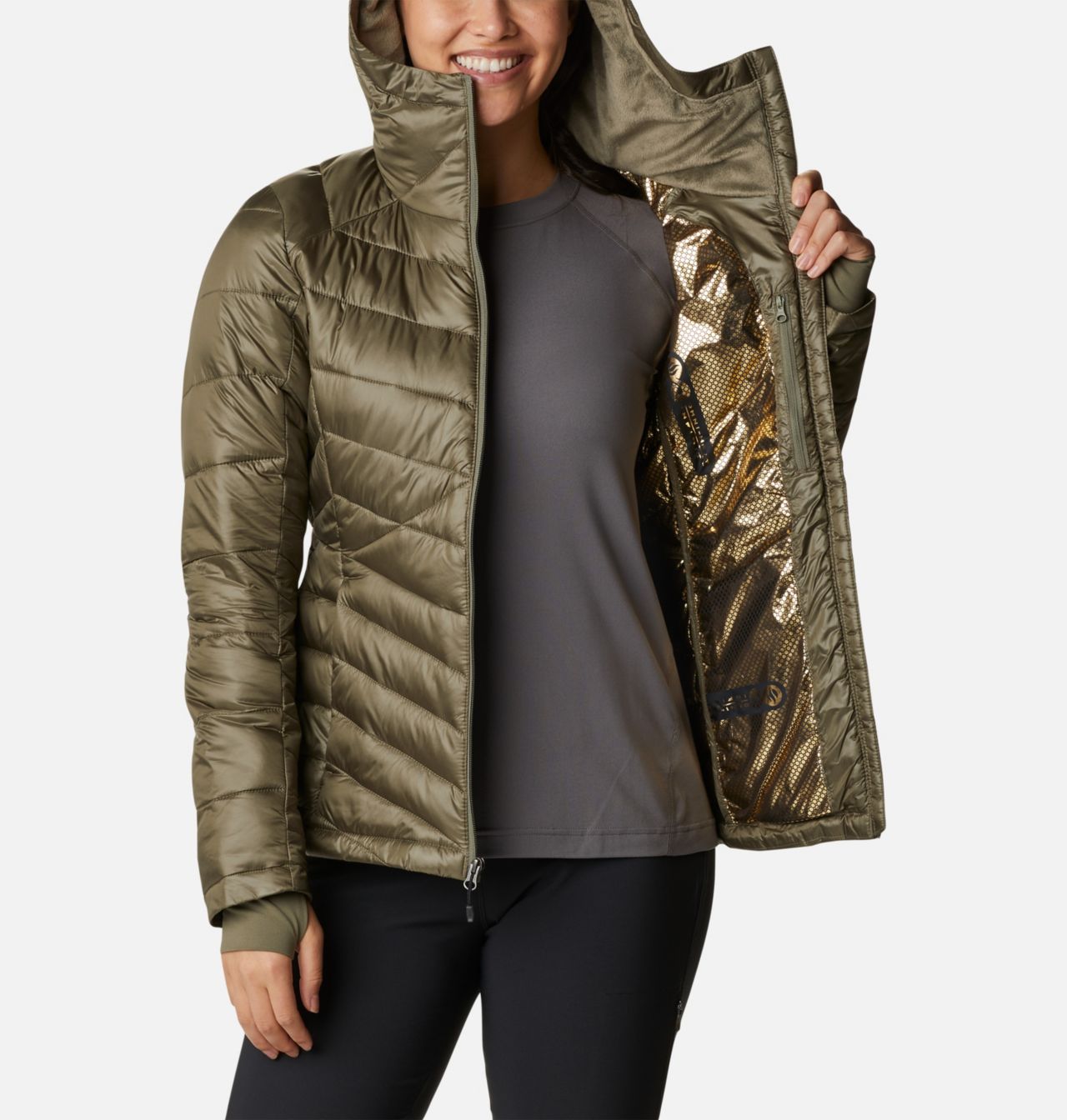 Women's Joy Peak™ Insulated Hooded Jacket 5
