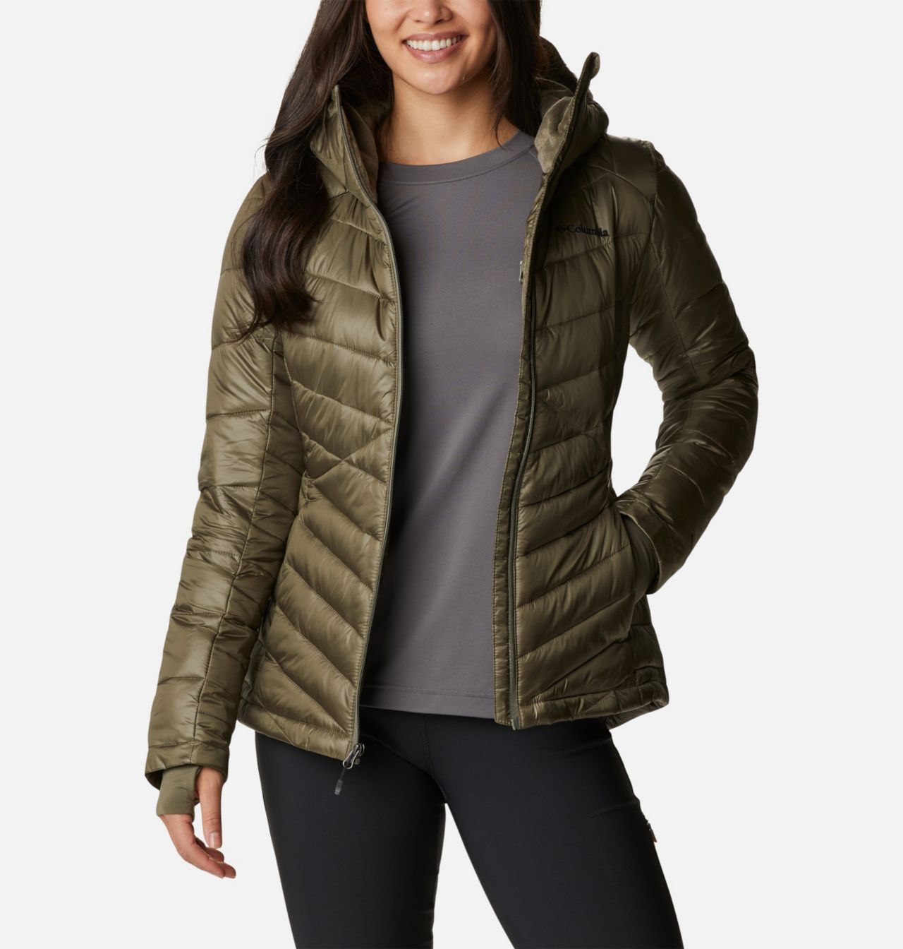 Women's Joy Peak™ Insulated Hooded Jacket 8