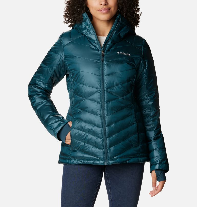 Columbia Joy Peak Hooded Jacket for Ladies - Malbec - S