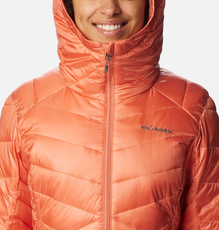 Manteau à capuchon Joy Peak pour femme, Color: Faded Peach, image 4