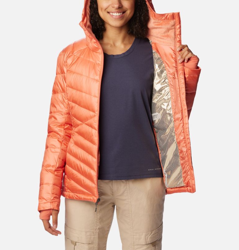 Manteau à capuchon Joy Peak pour femme, Color: Faded Peach, image 5
