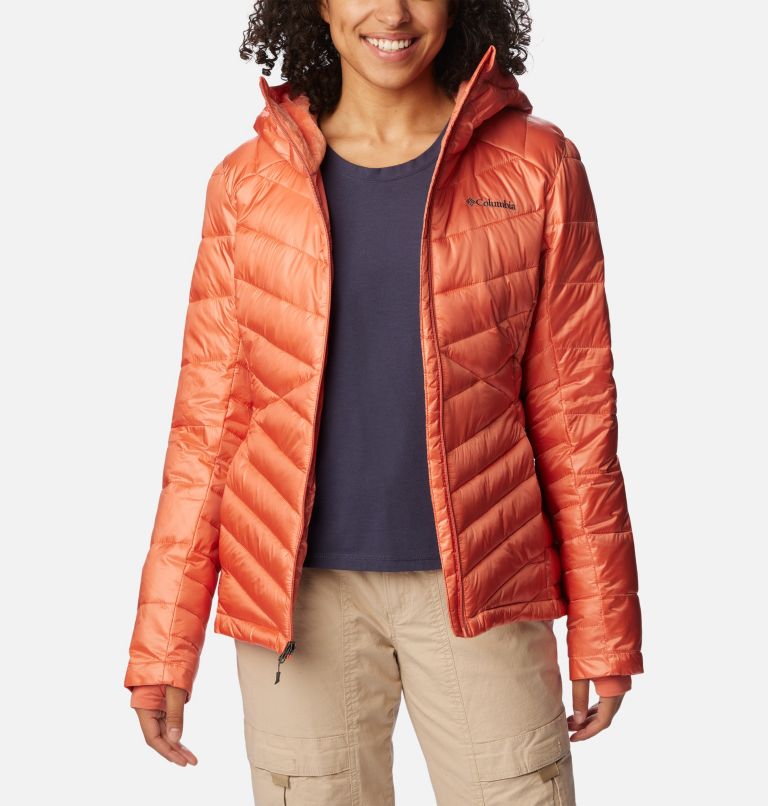 Manteau à capuchon Joy Peak pour femme, Color: Faded Peach, image 8