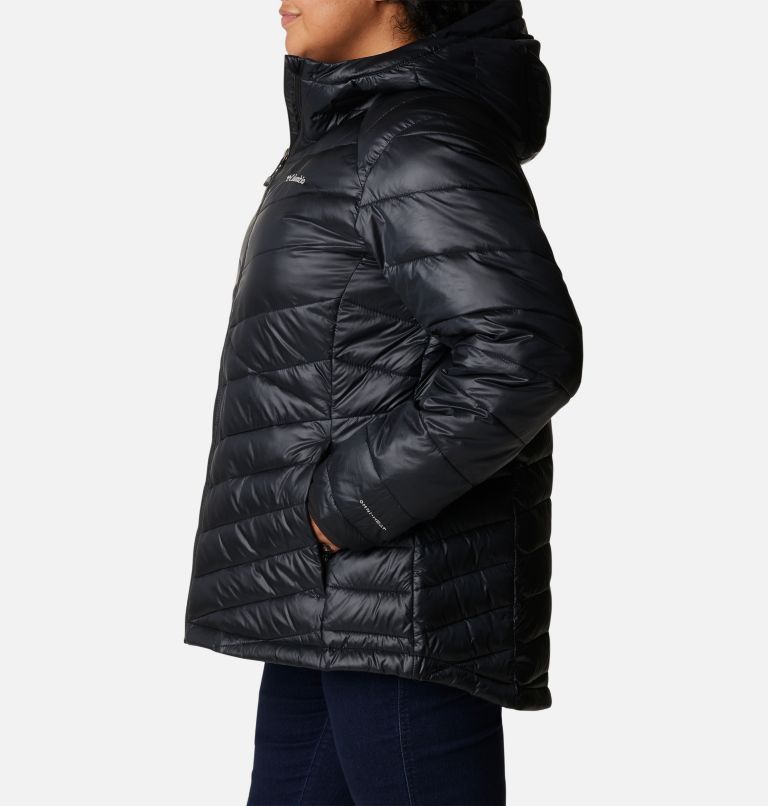 Women's Joy Peak Insulated Hooded Jacket - Plus Size, Color: Black, image 3
