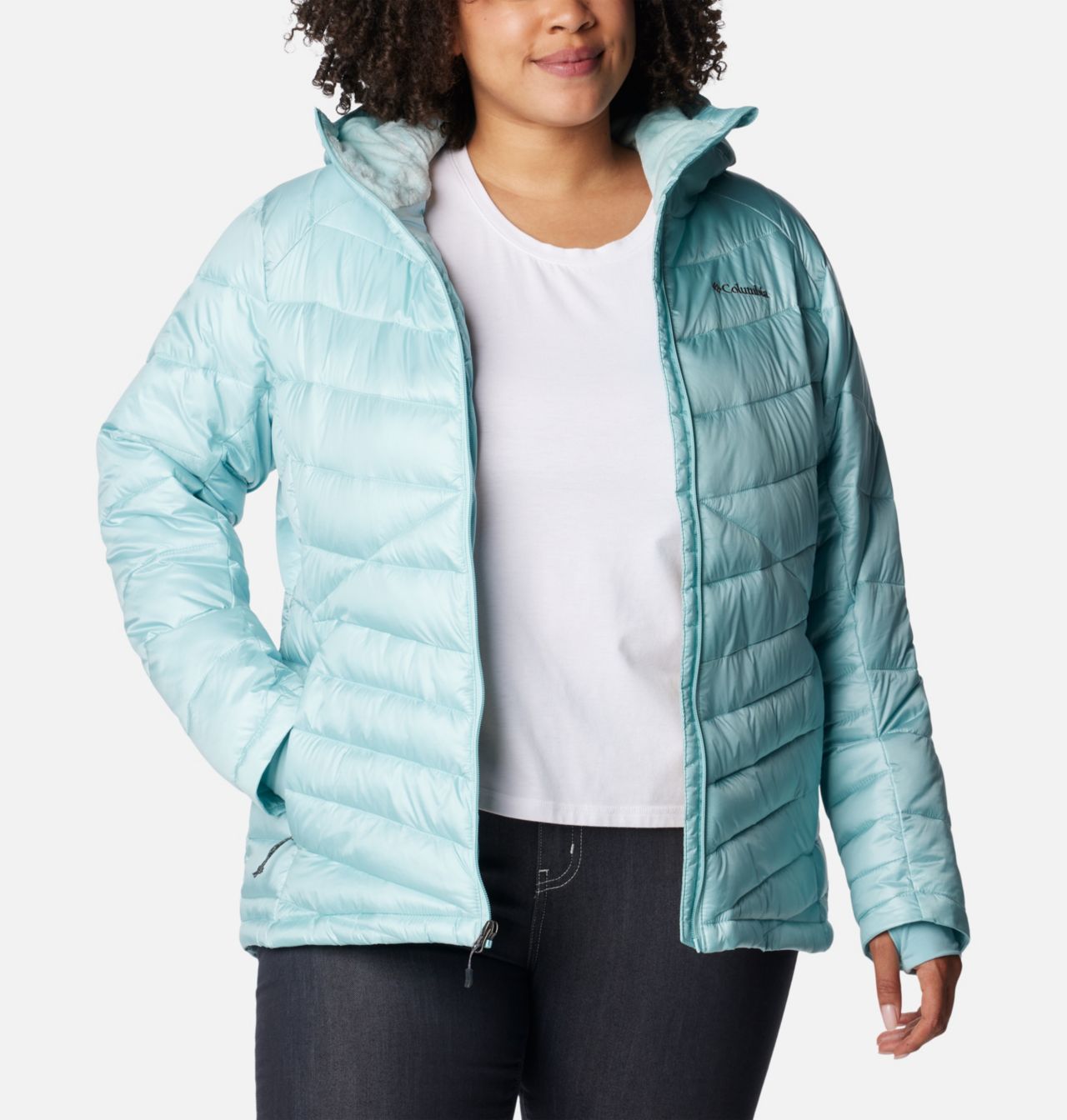 Women's Joy Peak™ Insulated Hooded Jacket - Plus Size 8