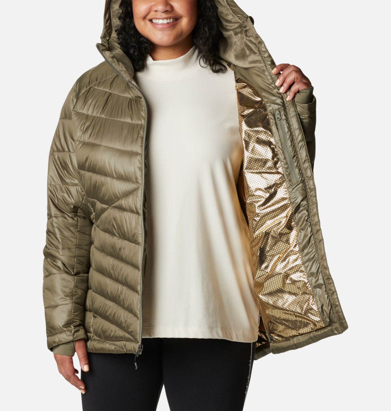 Women's Joy Peak™ Insulated Hooded Jacket - Plus Size 5