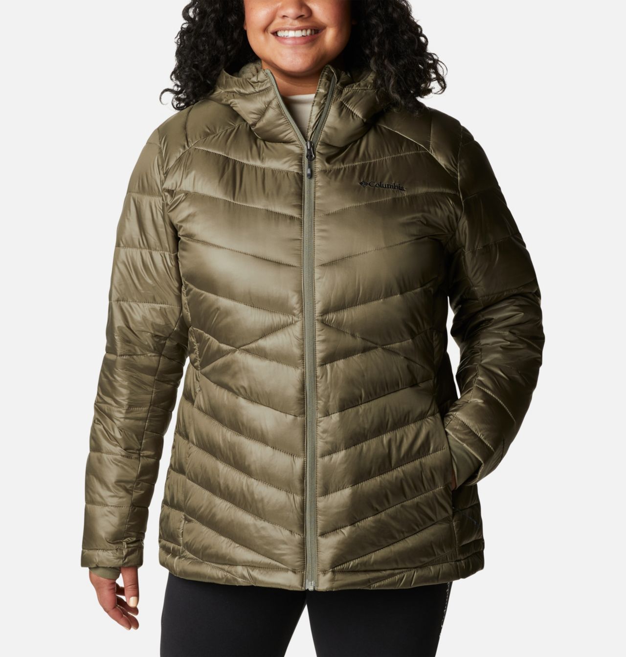 Women's Joy Peak™ Insulated Hooded Jacket - Plus Size 1
