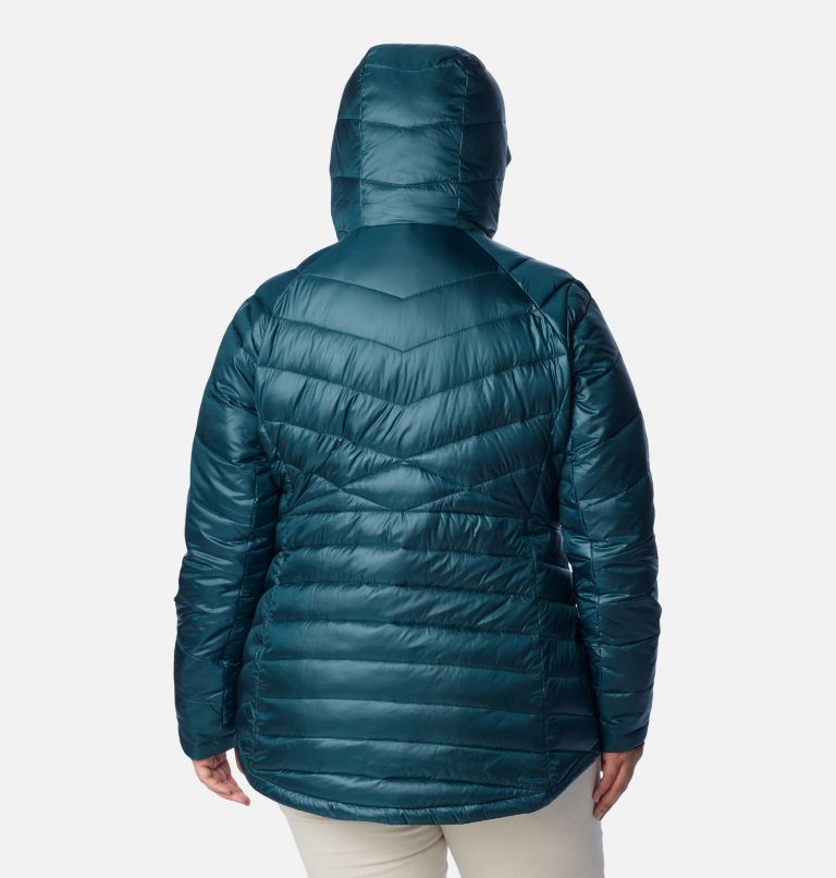 Women's Joy Peak Insulated Hooded Jacket - Plus Size, Color: Night Wave, image 2
