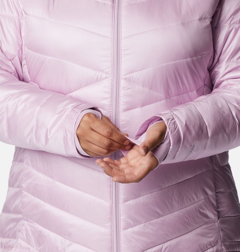 Women's Joy Peak Omni-Heat Infinity Insulated Hooded Jacket - Plus Size, Color: Aura, image 7