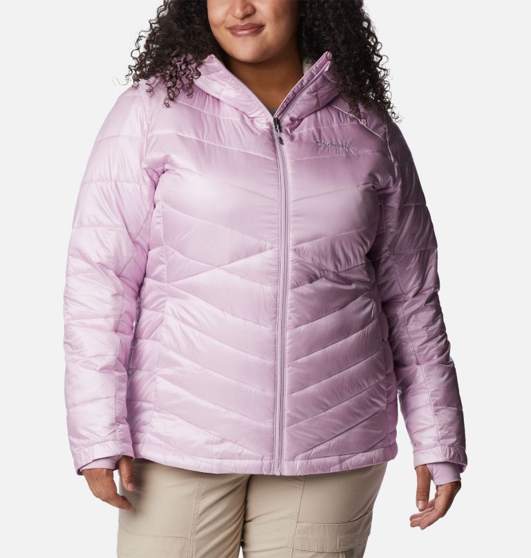 Women's Joy Peak Omni-Heat Infinity Insulated Hooded Jacket - Plus Size, Color: Aura, image 1