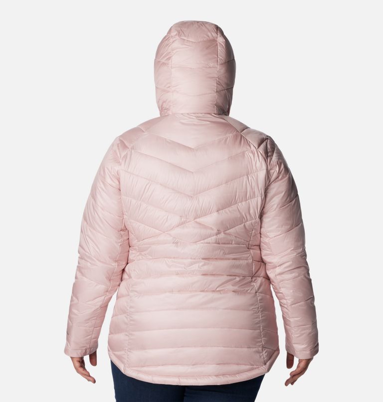 Women's Joy Peak Insulated Hooded Jacket - Plus Size, Color: Dusty Pink, image 2