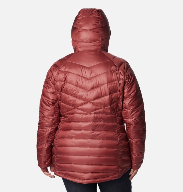 Women's Joy Peak Insulated Hooded Jacket - Plus Size, Color: Beetroot, image 2