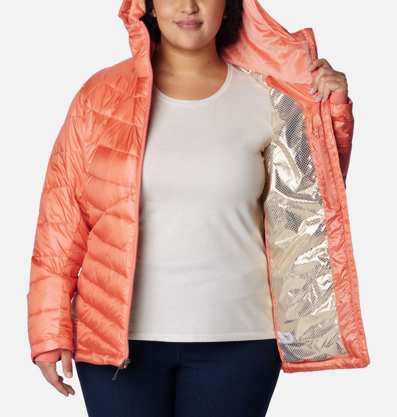Women's Joy Peak™ Insulated Hooded Jacket - Plus Size 5