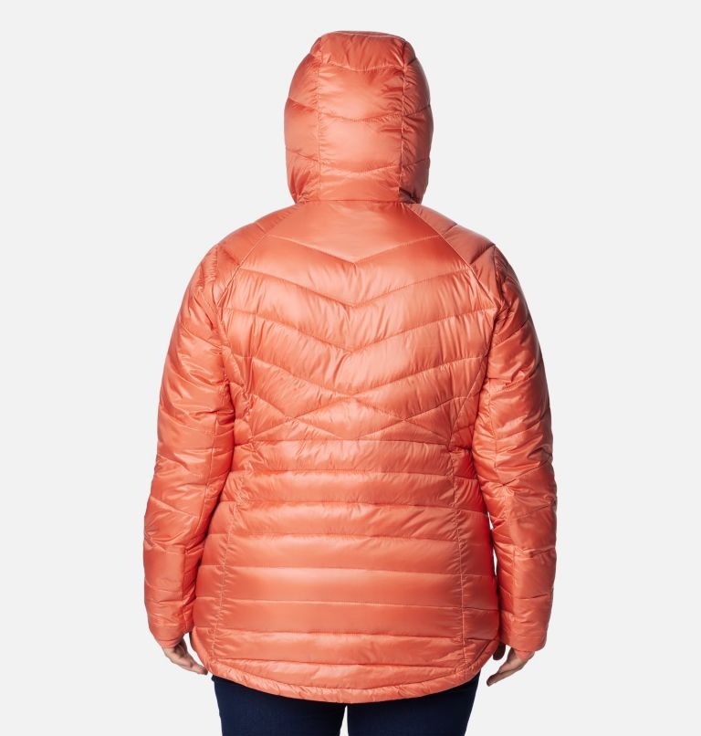 Women's Joy Peak Insulated Hooded Jacket - Plus Size, Color: Faded Peach, image 2
