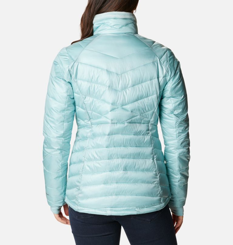 Columbia Women's Joy Peak Jacket, Aqua Haze, X-Small at