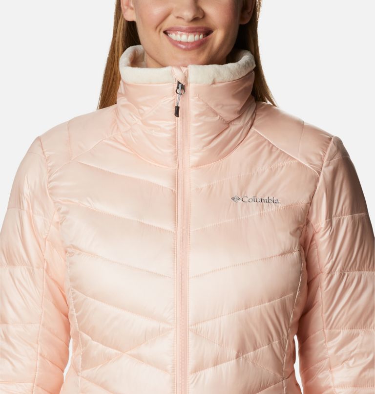 Women's Joy Peak Omni-Heat Infinity Insulated Jacket, Color: Peach Blossom, image 4