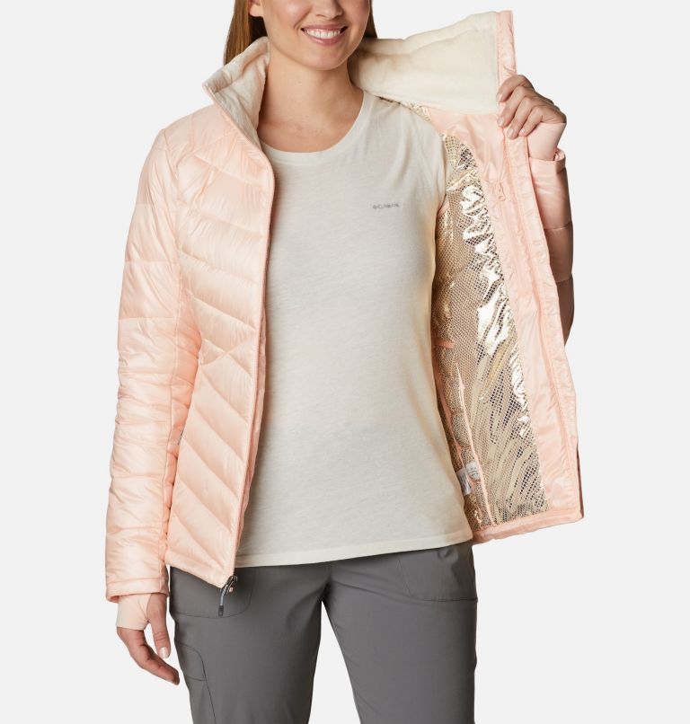Women's Joy Peak Omni-Heat Infinity Insulated Jacket, Color: Peach Blossom, image 5