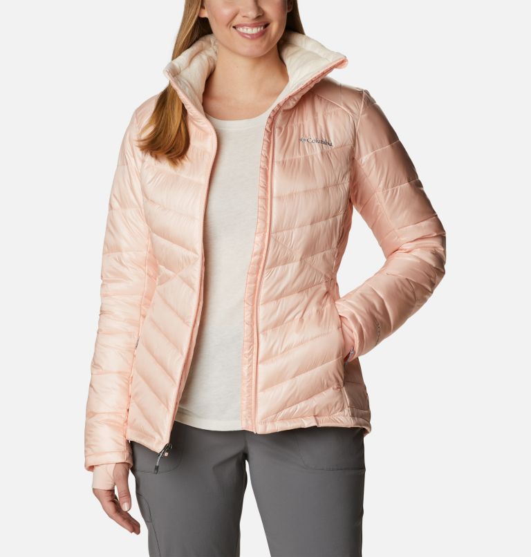 Women's Joy Peak Omni-Heat Infinity Insulated Jacket, Color: Peach Blossom, image 8
