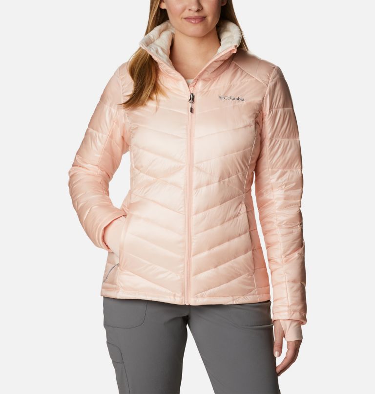 Women's Joy Peak Omni-Heat Infinity Insulated Jacket, Color: Peach Blossom, image 1