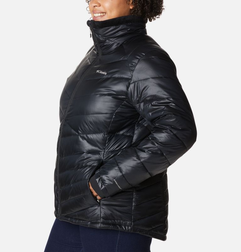 Women's Joy Peak Insulated Jacket - Plus Size, Color: Black, image 3