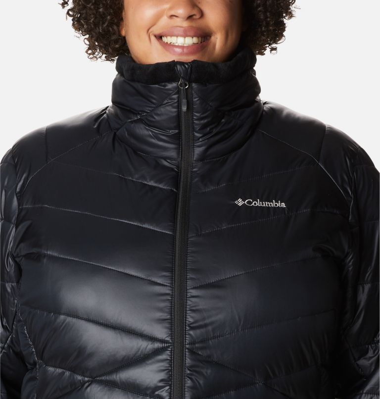 Women's Joy Peak Insulated Jacket - Plus Size, Color: Black, image 4