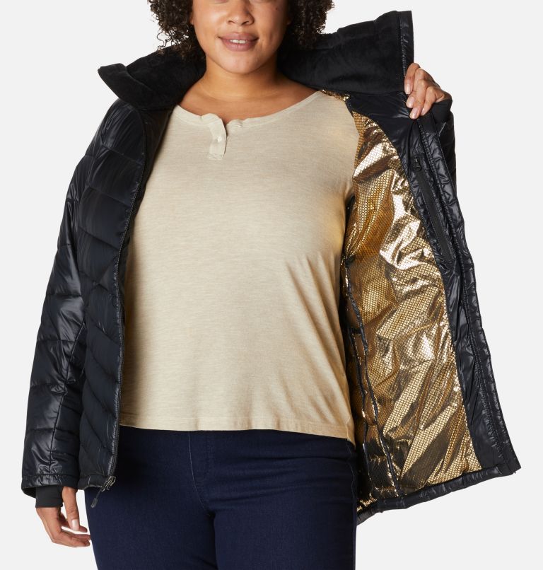 Women's Joy Peak Insulated Jacket - Plus Size, Color: Black, image 5