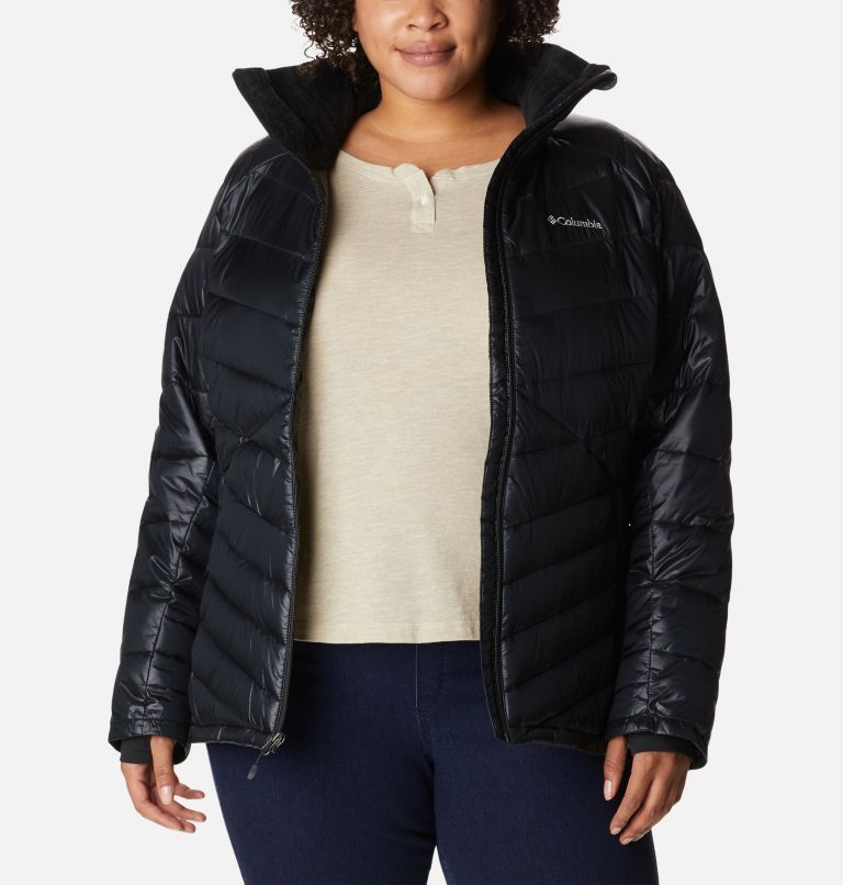 Women's Joy Peak Insulated Jacket - Plus Size, Color: Black, image 8