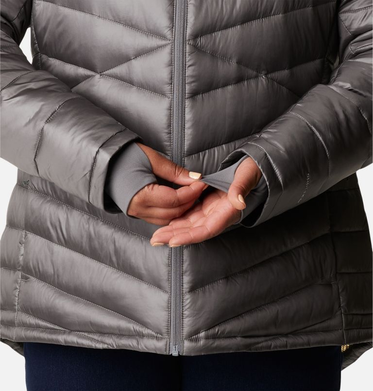 Manteau Joy Peak pour femme - Grandes tailles, Color: City Grey