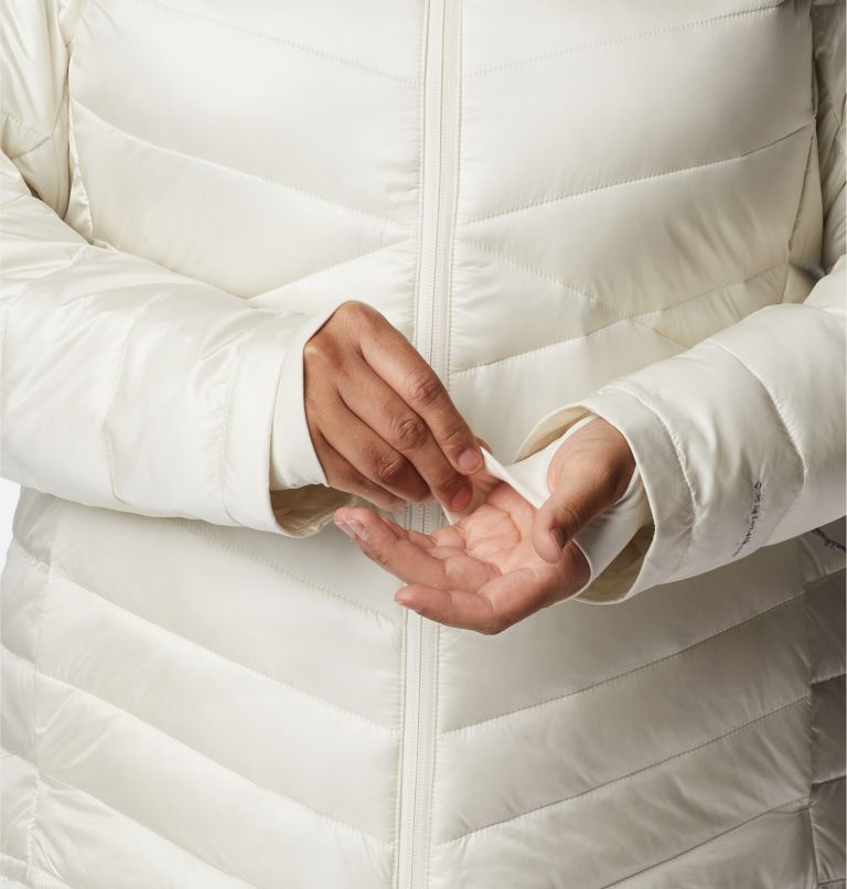 Thumbnail: Women's Joy Peak Omni-Heat Infinity Insulated Jacket - Plus Size, Color: Chalk, image 7