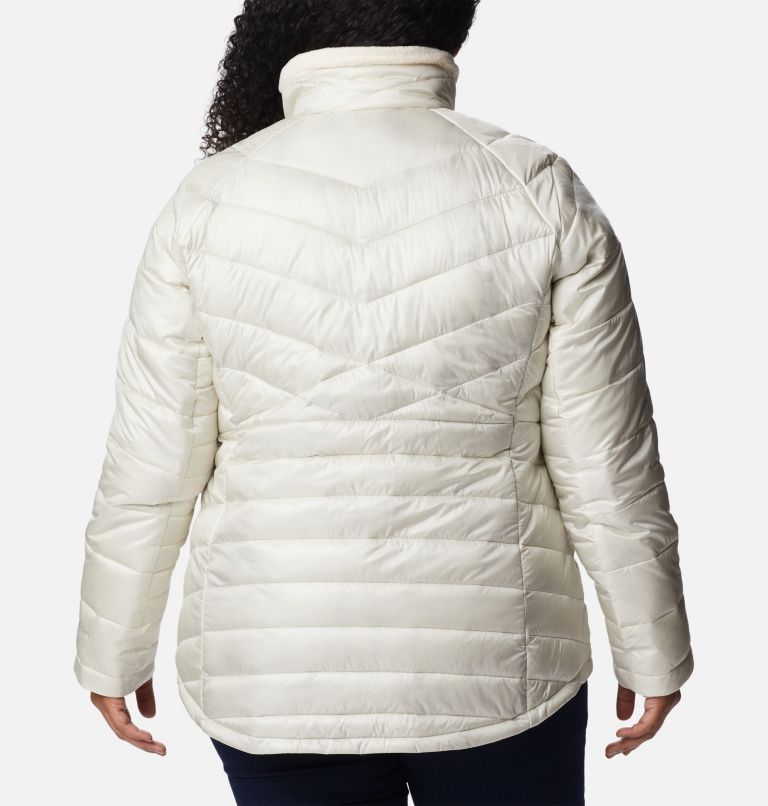 Women's Joy Peak Omni-Heat Infinity Insulated Jacket - Plus Size, Color: Chalk, image 2