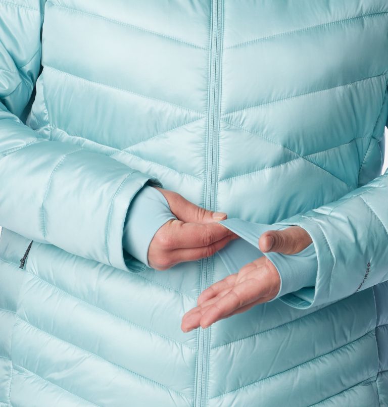 Women's Joy Peak Insulated Jacket - Plus Size, Color: Aqua Haze, image 7