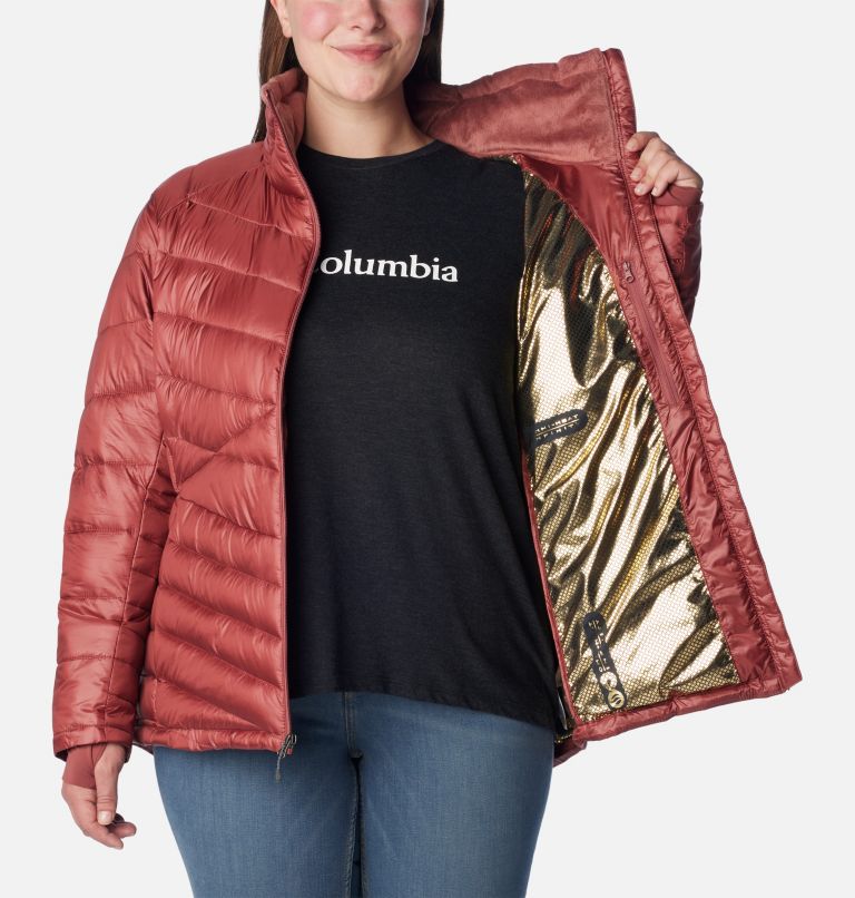 Women's Joy Peak Insulated Jacket - Plus Size, Color: Beetroot, image 5