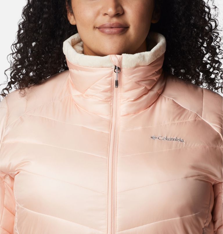 Women's Joy Peak Omni-Heat Infinity Insulated Jacket - Plus Size, Color: Peach Blossom, image 4